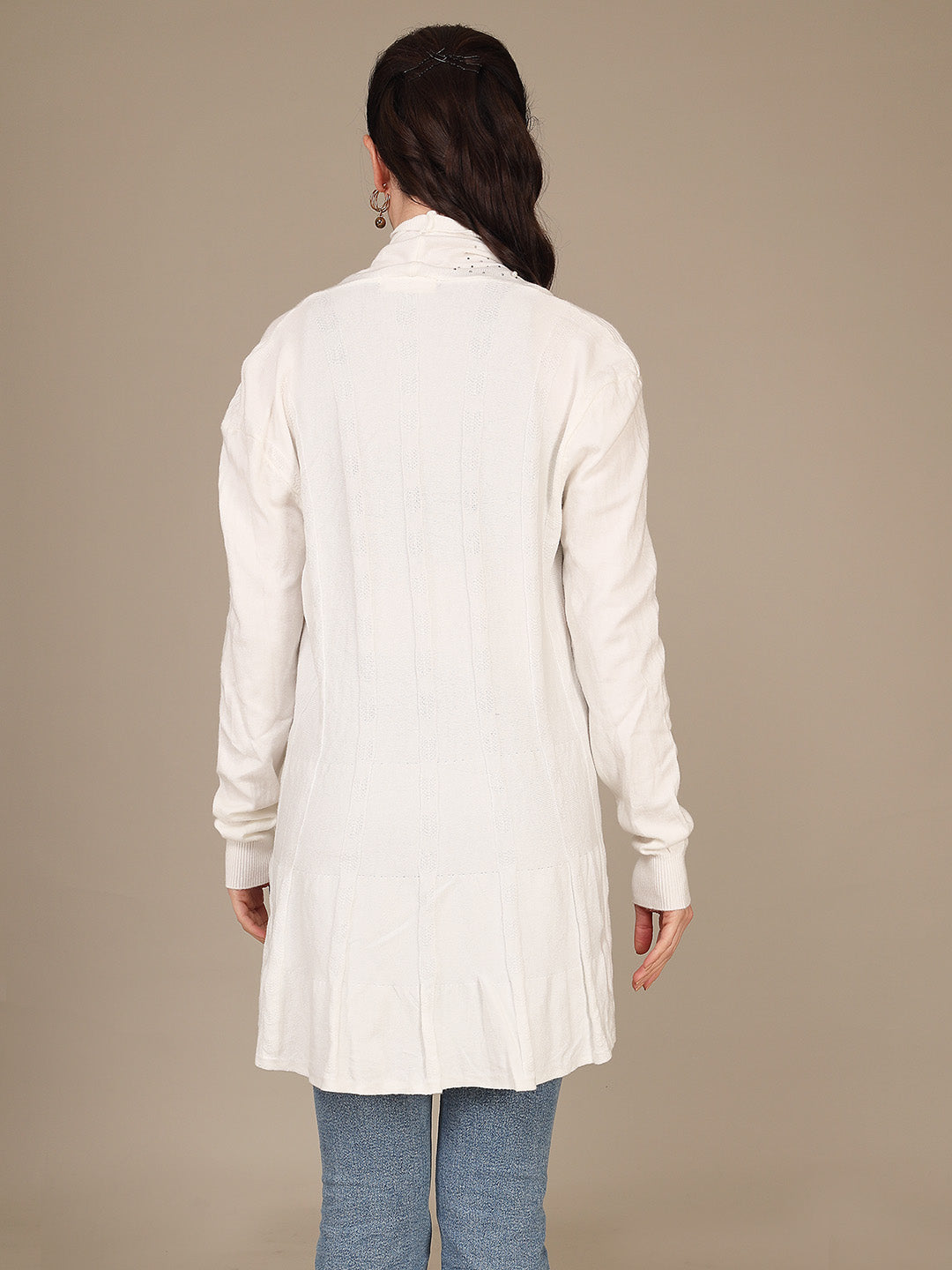 Elegant Drape Shrug