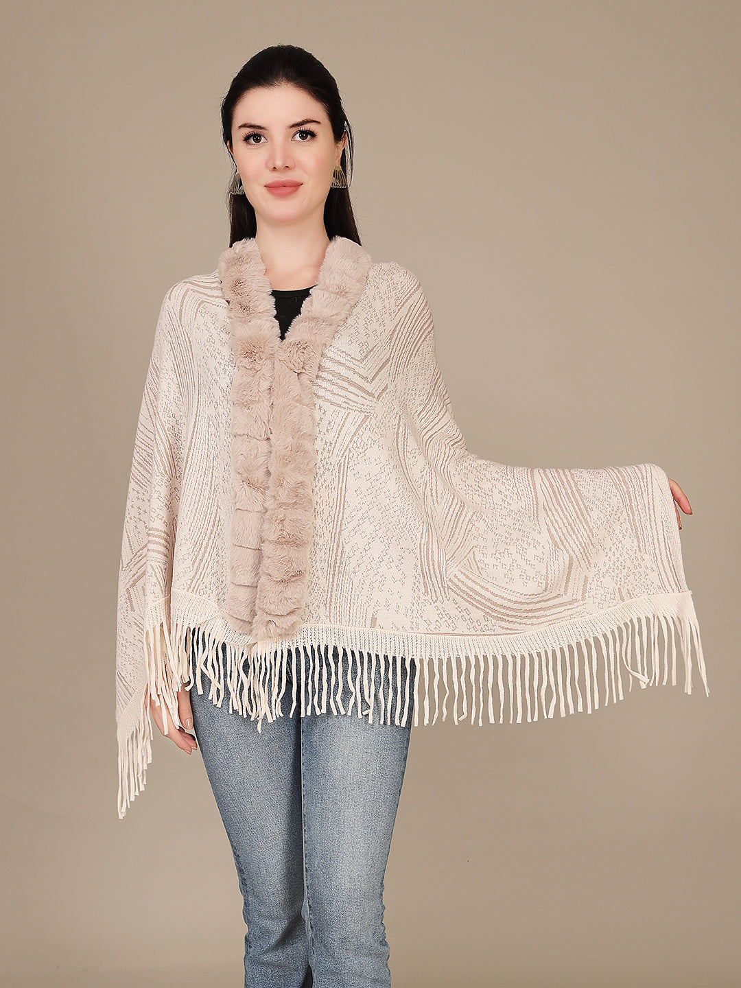Elegant Drape Shrug