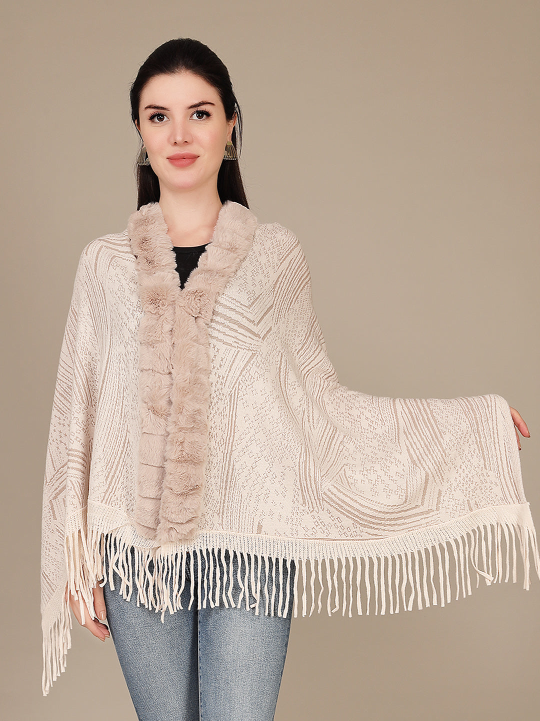 Elegant Drape Shrug