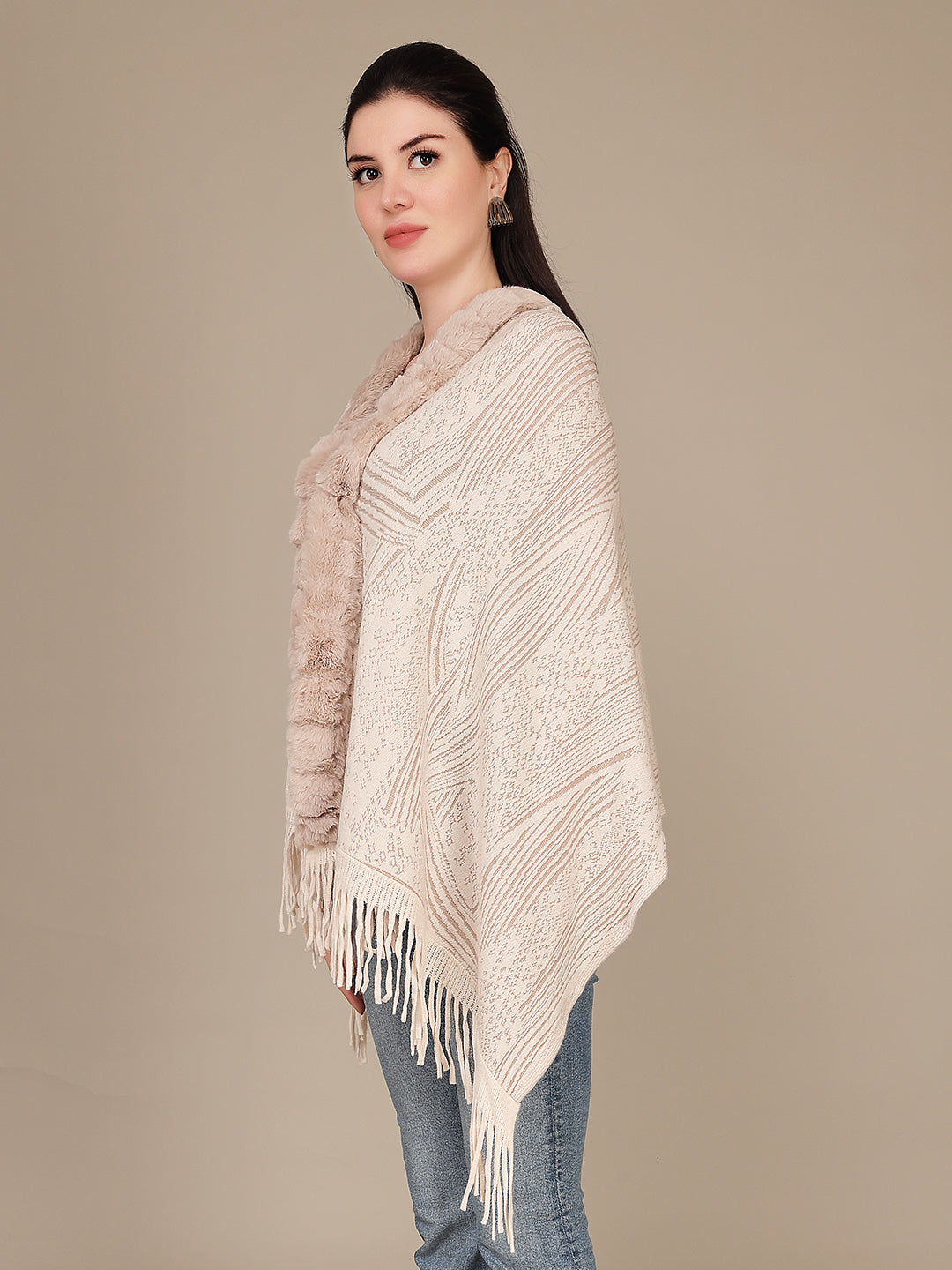 Elegant Drape Shrug