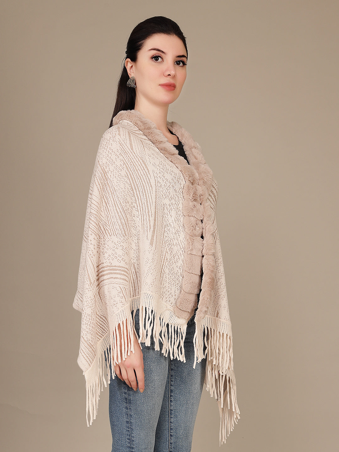 Elegant Drape Shrug