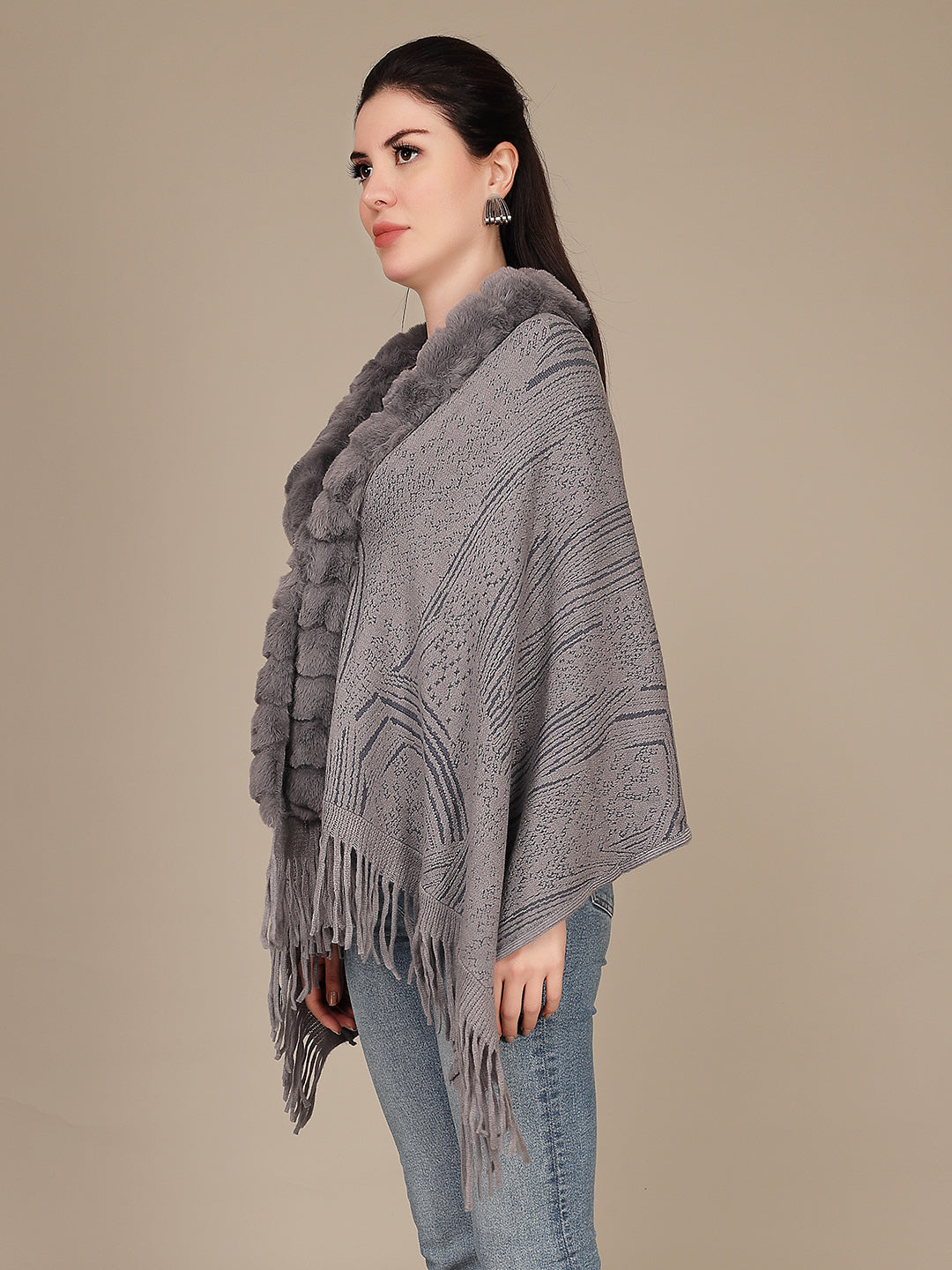 Elegant Drape Shrug