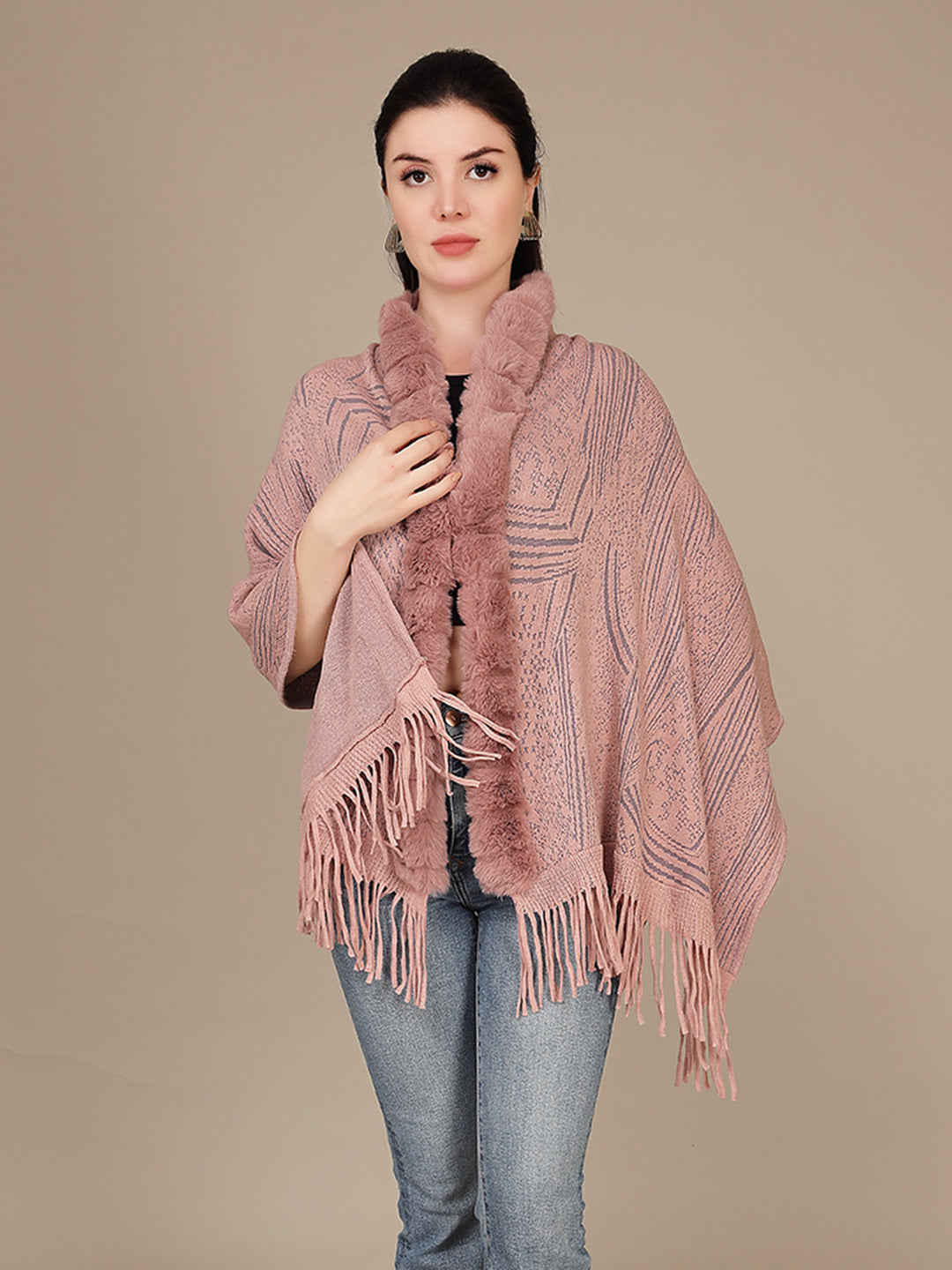 Elegant Drape Shrug