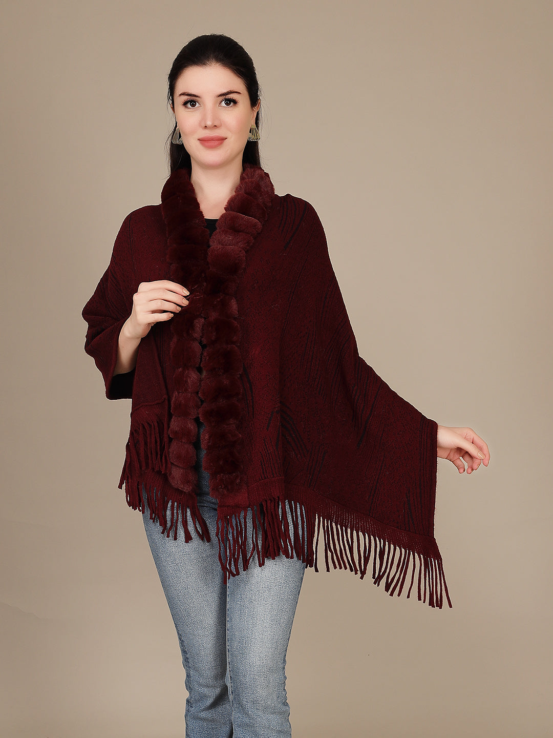 Elegant Drape Shrug