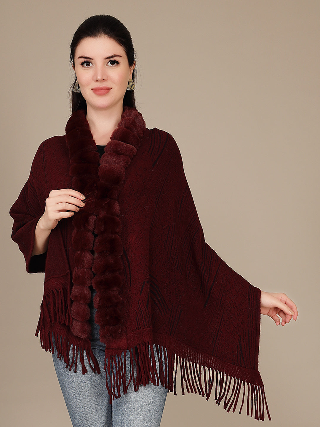 Elegant Drape Shrug
