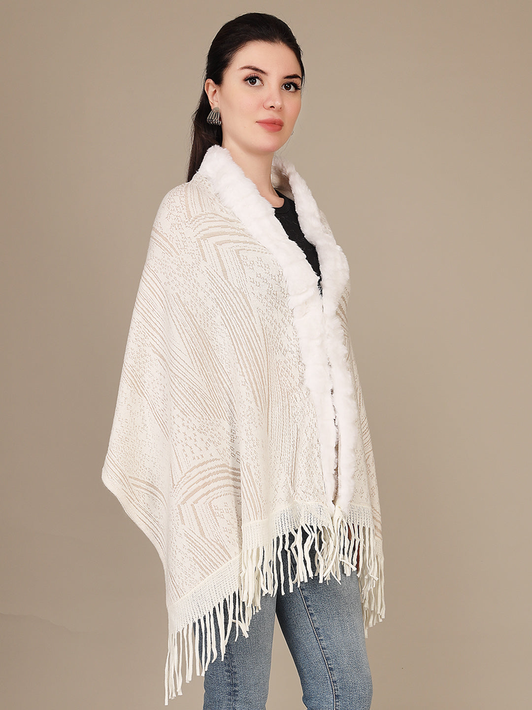 Elegant Drape Shrug