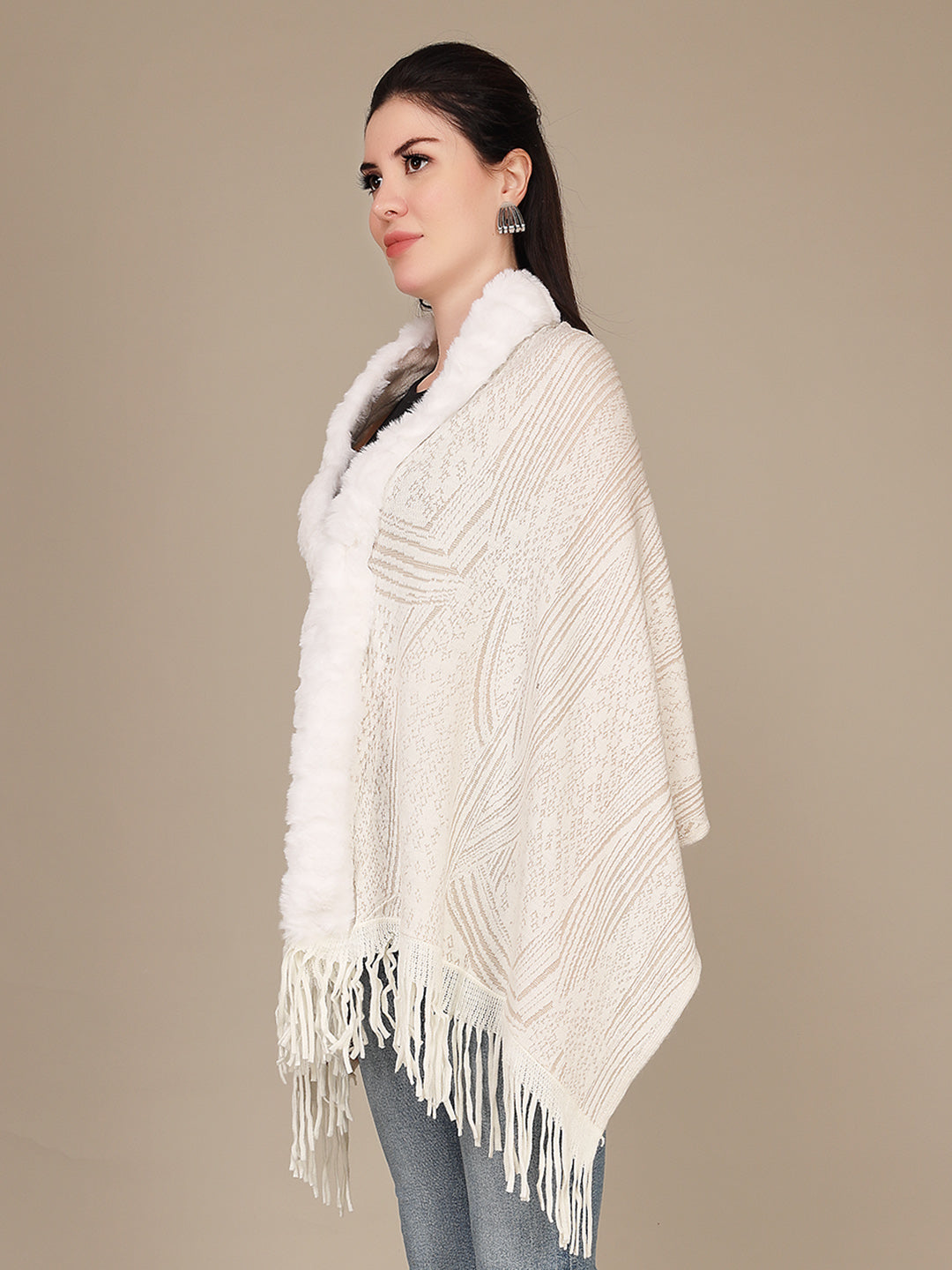 Elegant Drape Shrug