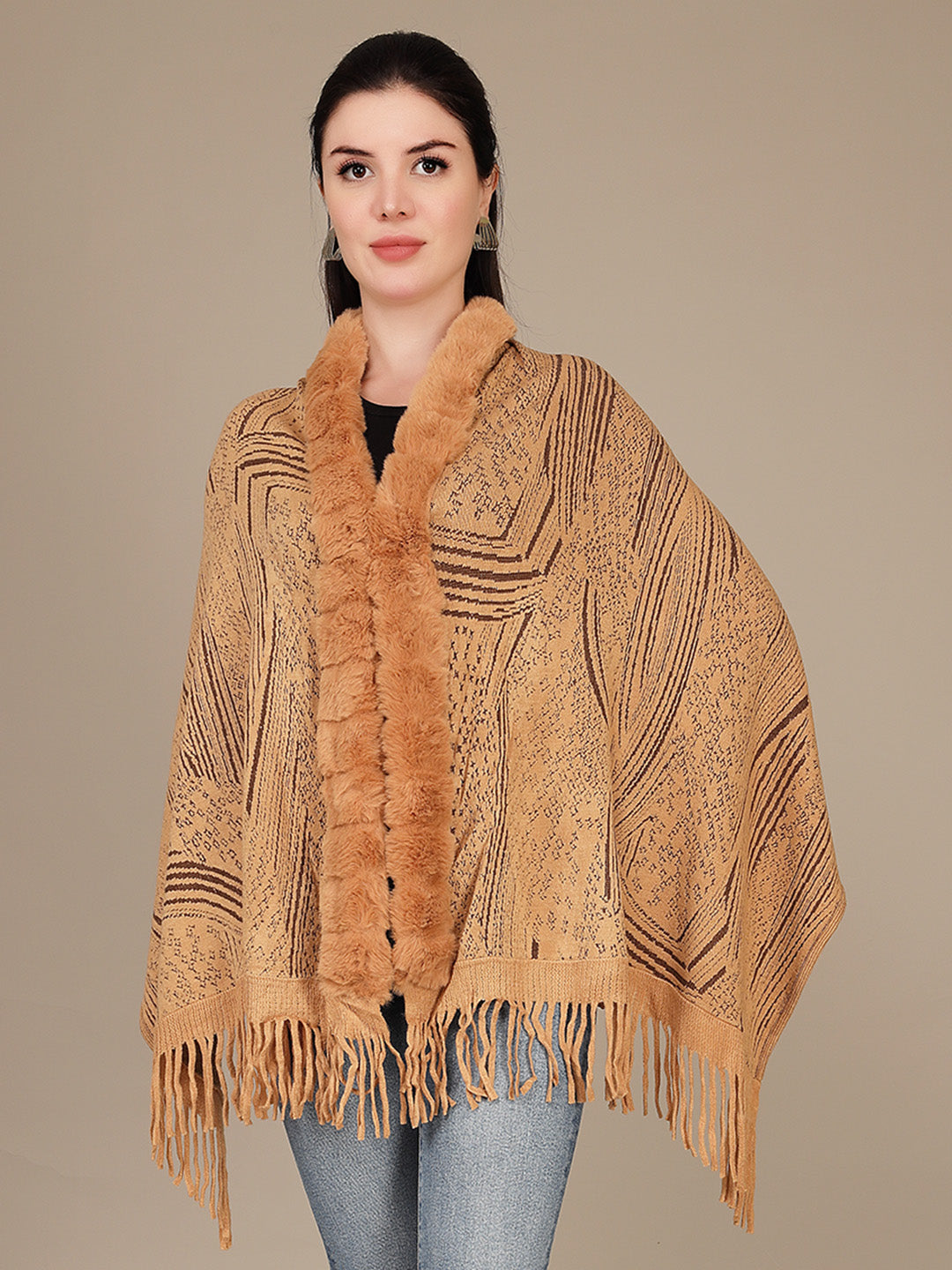 Elegant Drape Shrug