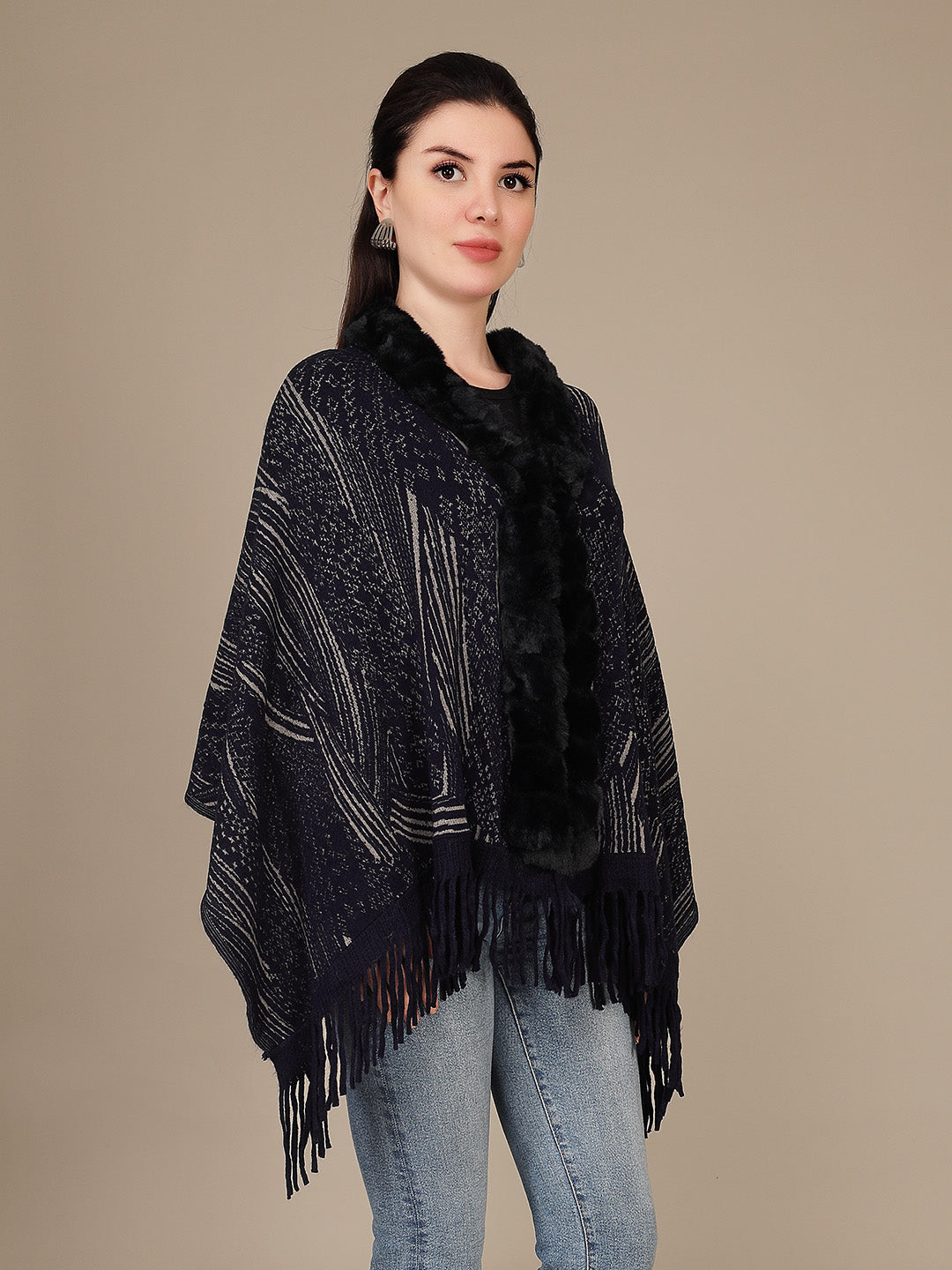Elegant Drape Shrug