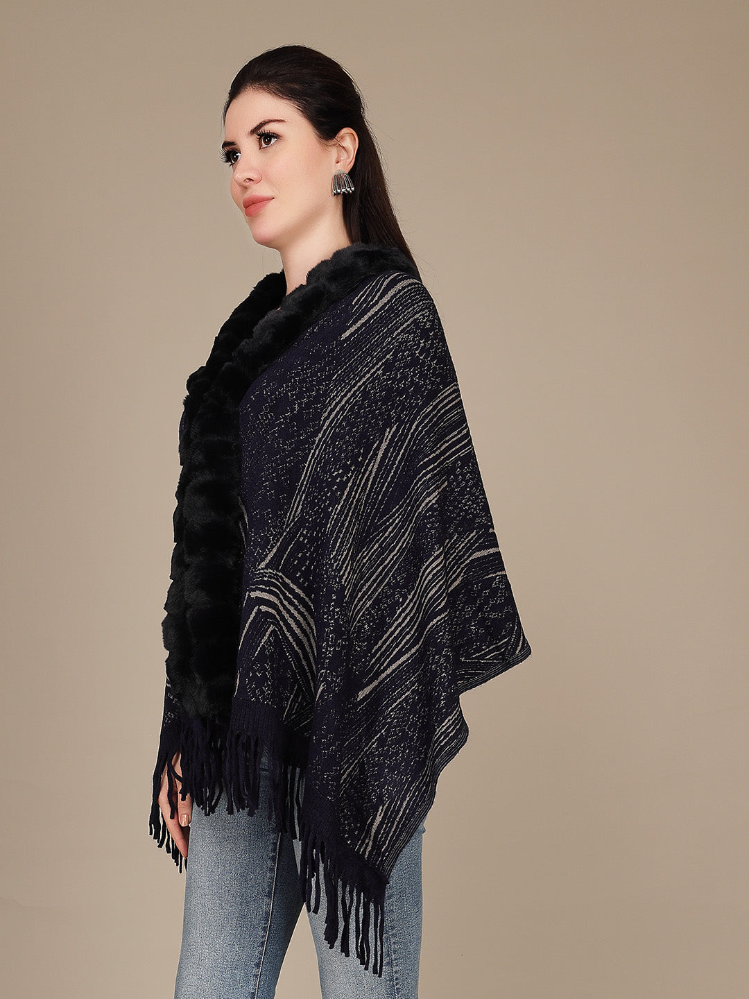 Elegant Drape Shrug
