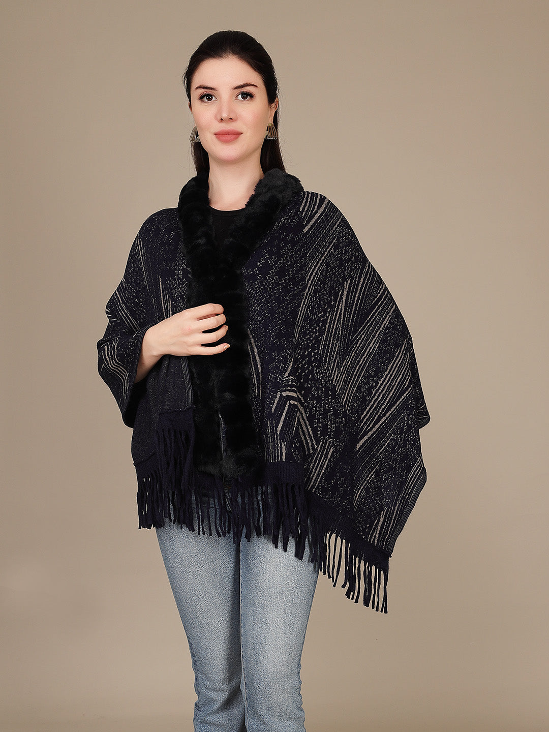 Elegant Drape Shrug