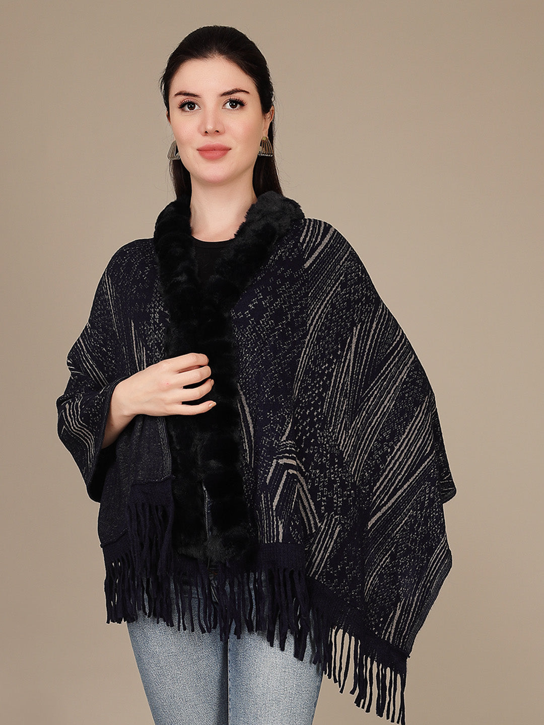 Elegant Drape Shrug