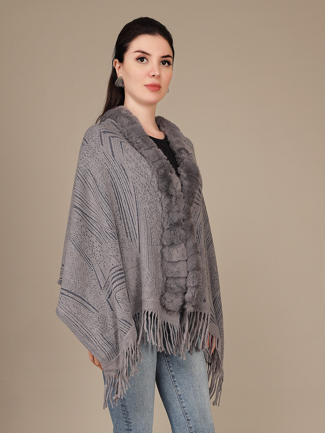 Elegant Drape Shrug