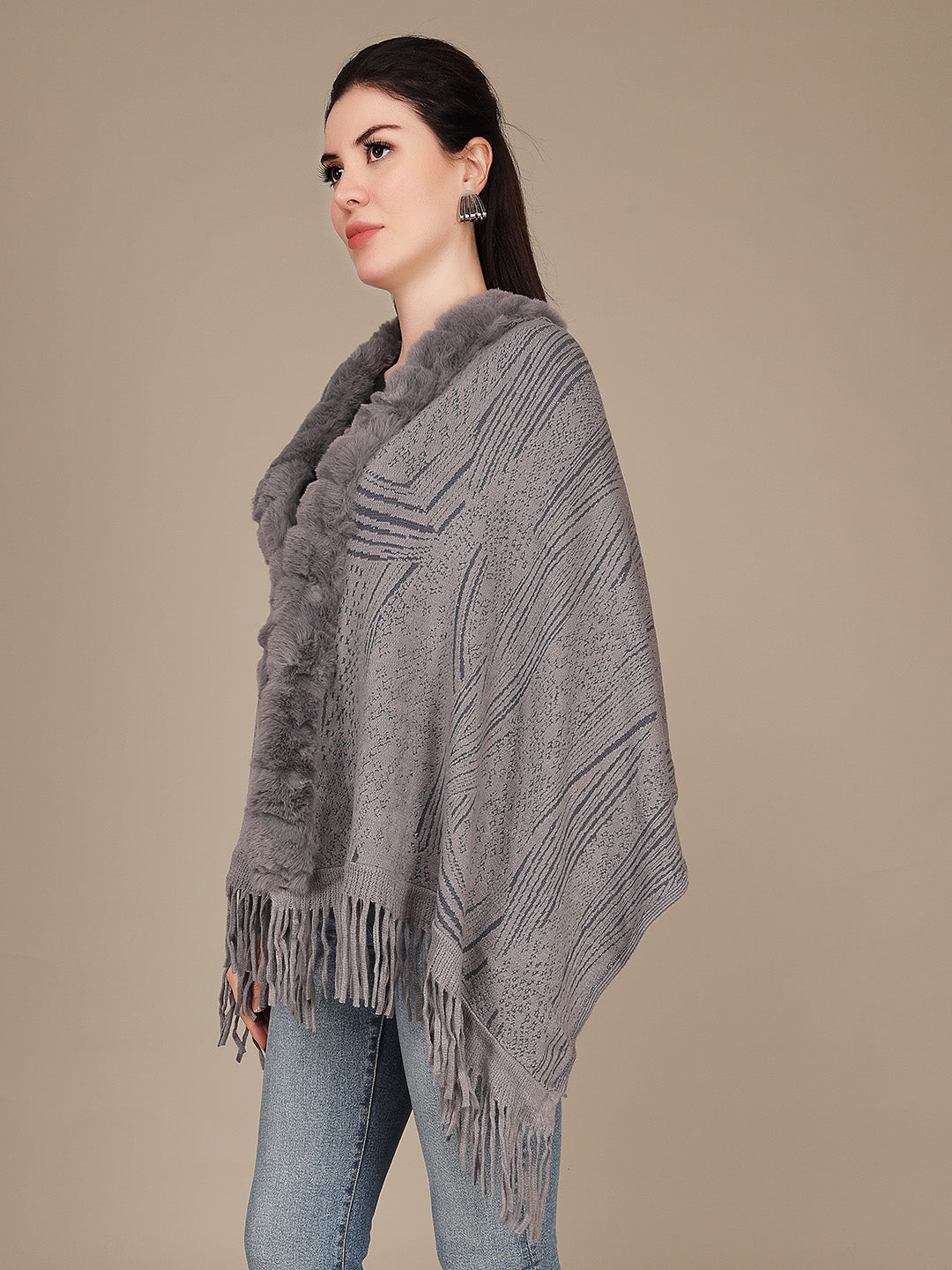 Elegant Drape Shrug