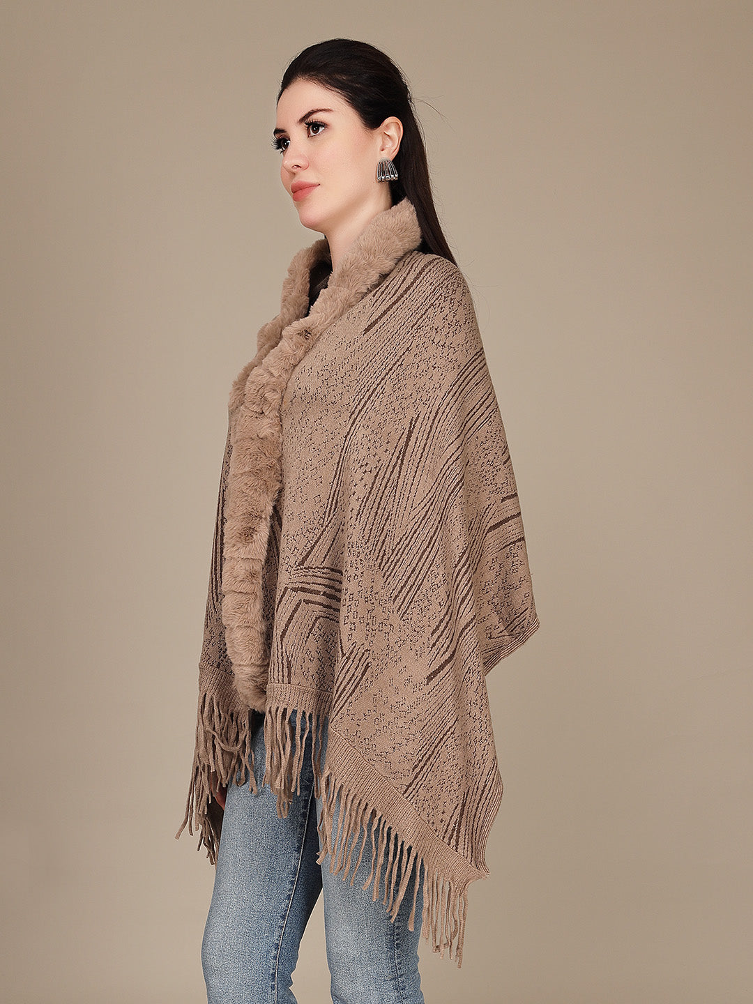 Elegant Drape Shrug