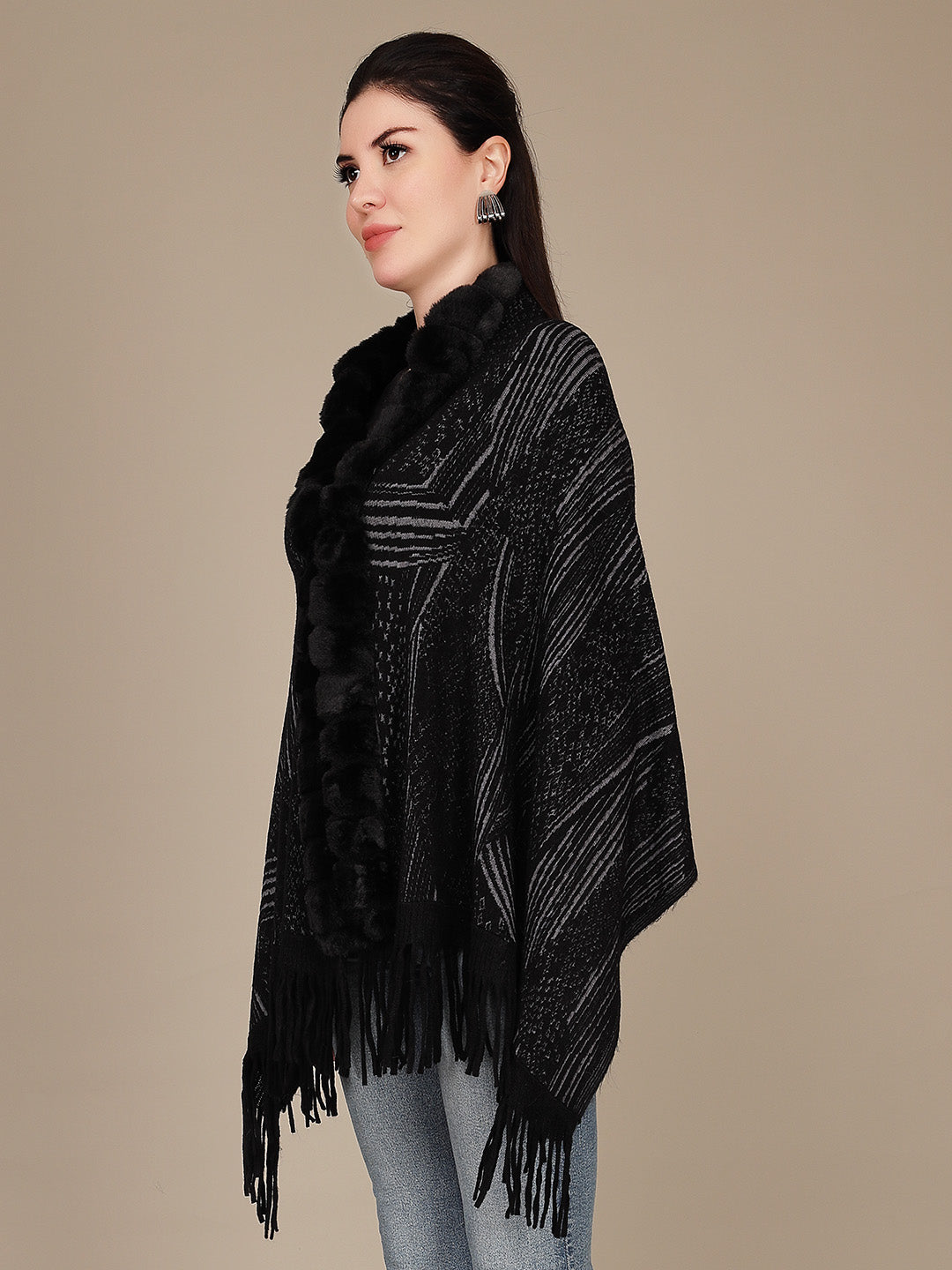 Elegant Drape Shrug