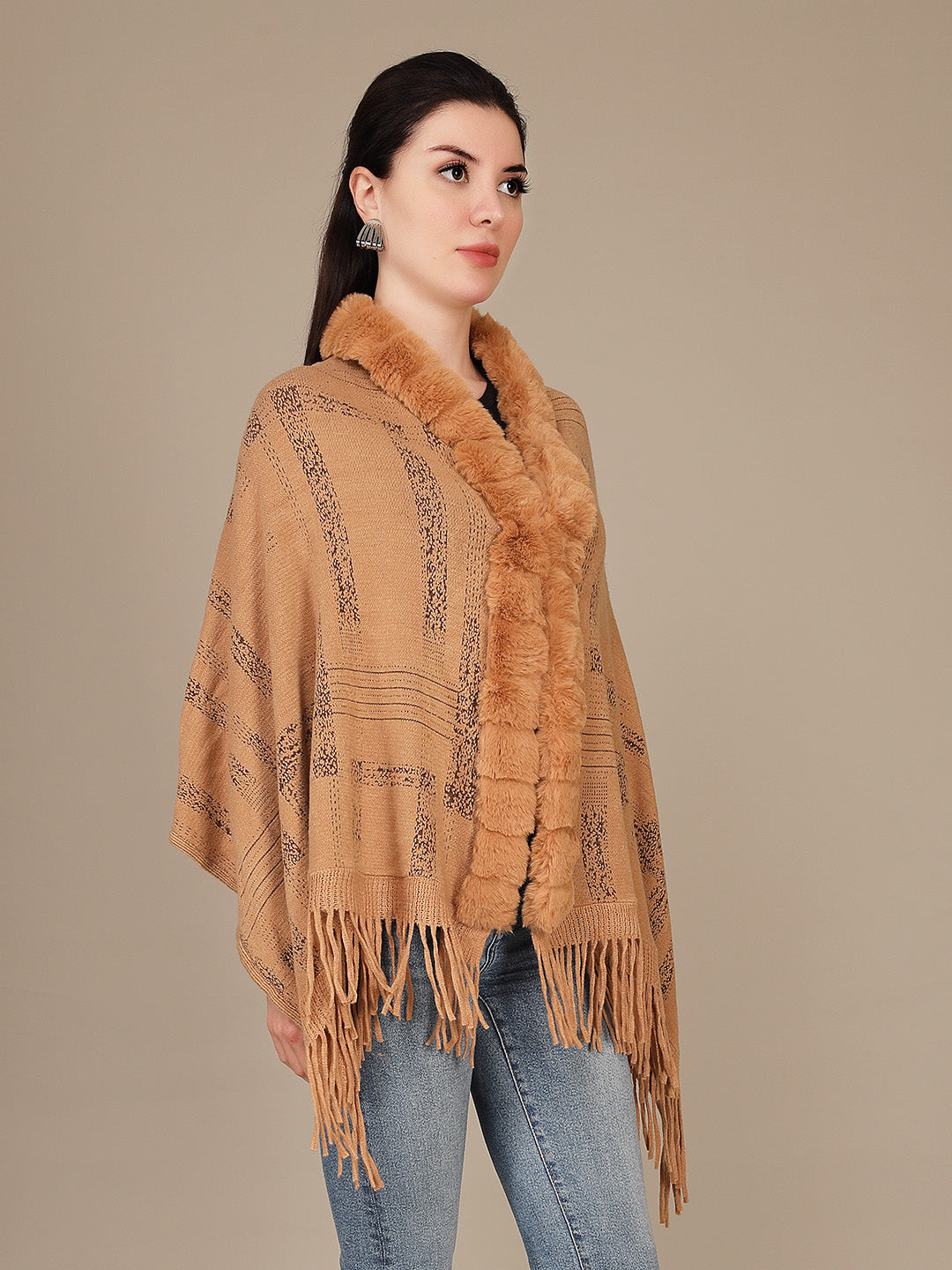 Elegant Drape Shrug
