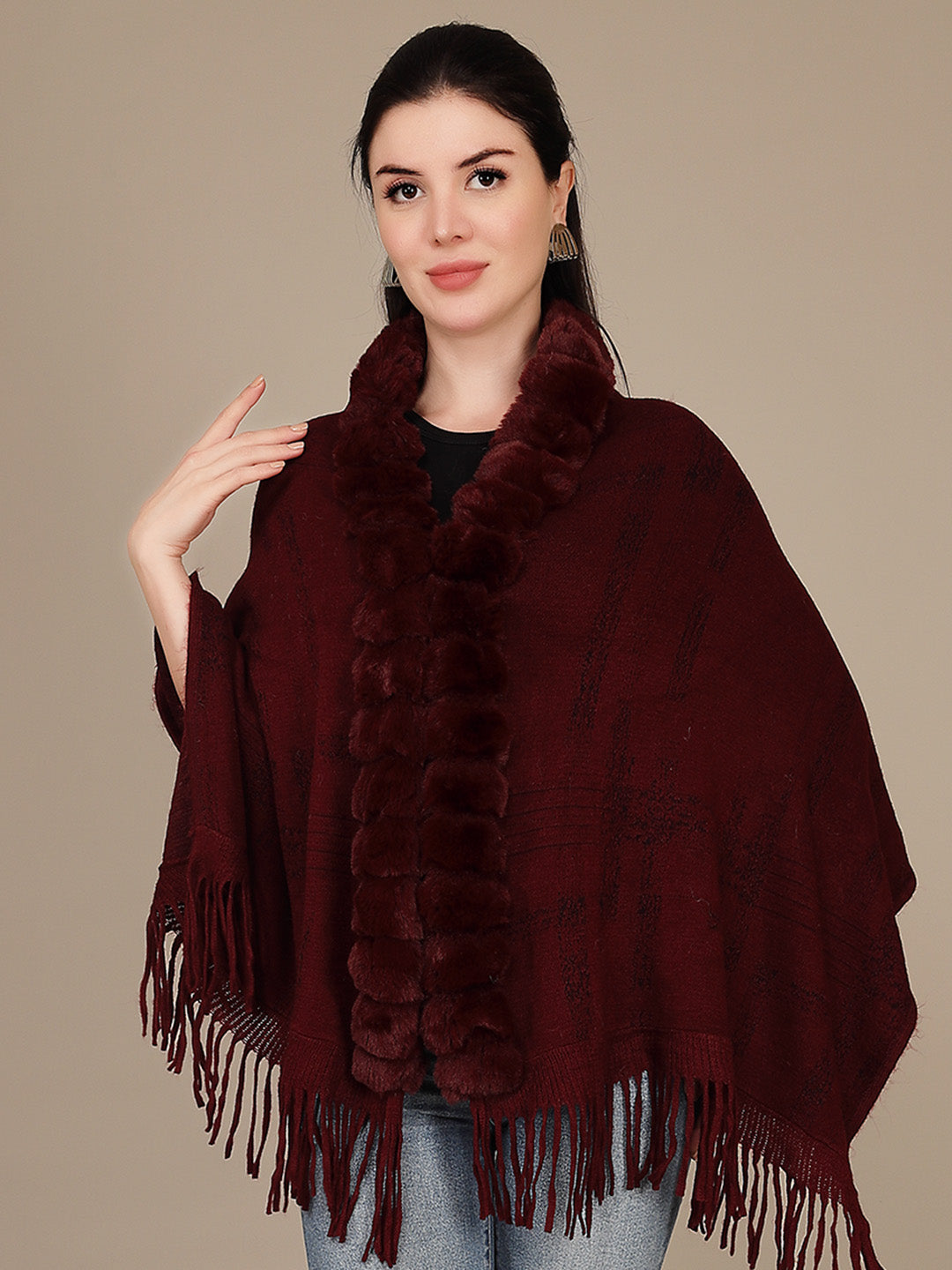 Elegant Drape Shrug