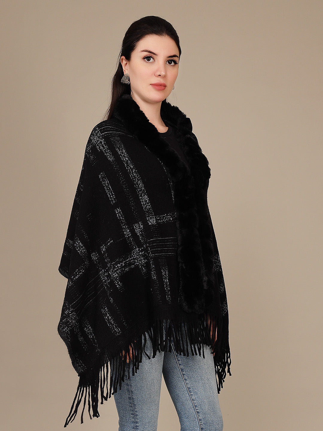 Elegant Drape Shrug