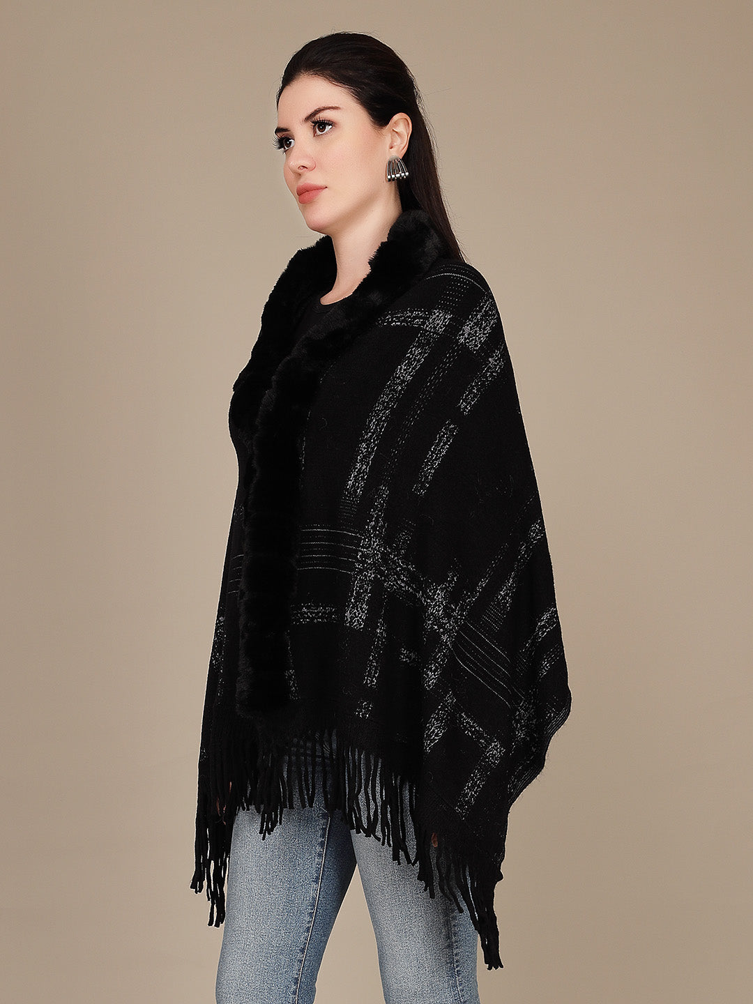 Elegant Drape Shrug