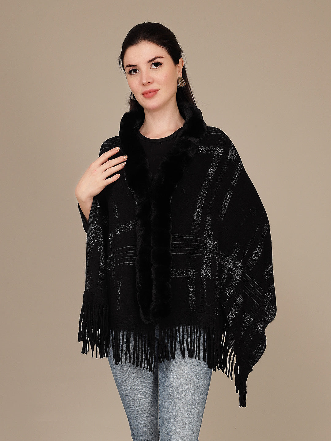 Elegant Drape Shrug