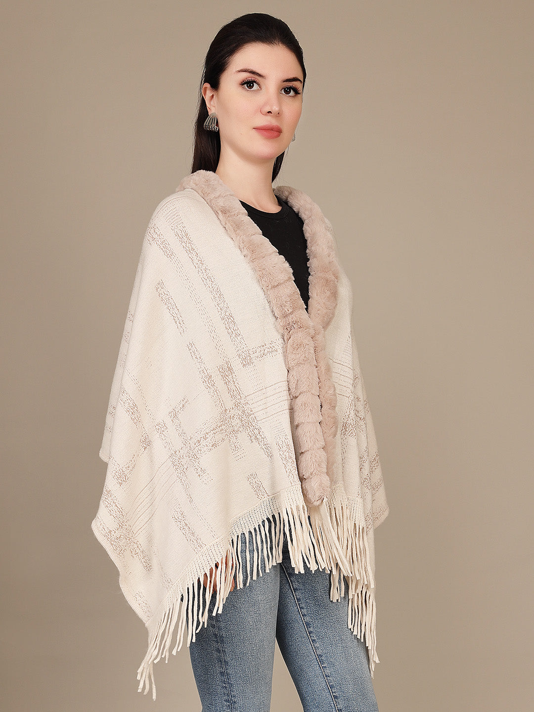 Elegant Drape Shrug