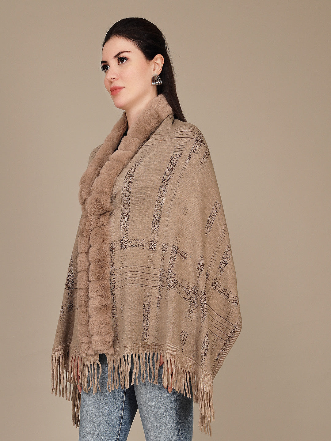 Elegant Drape Shrug