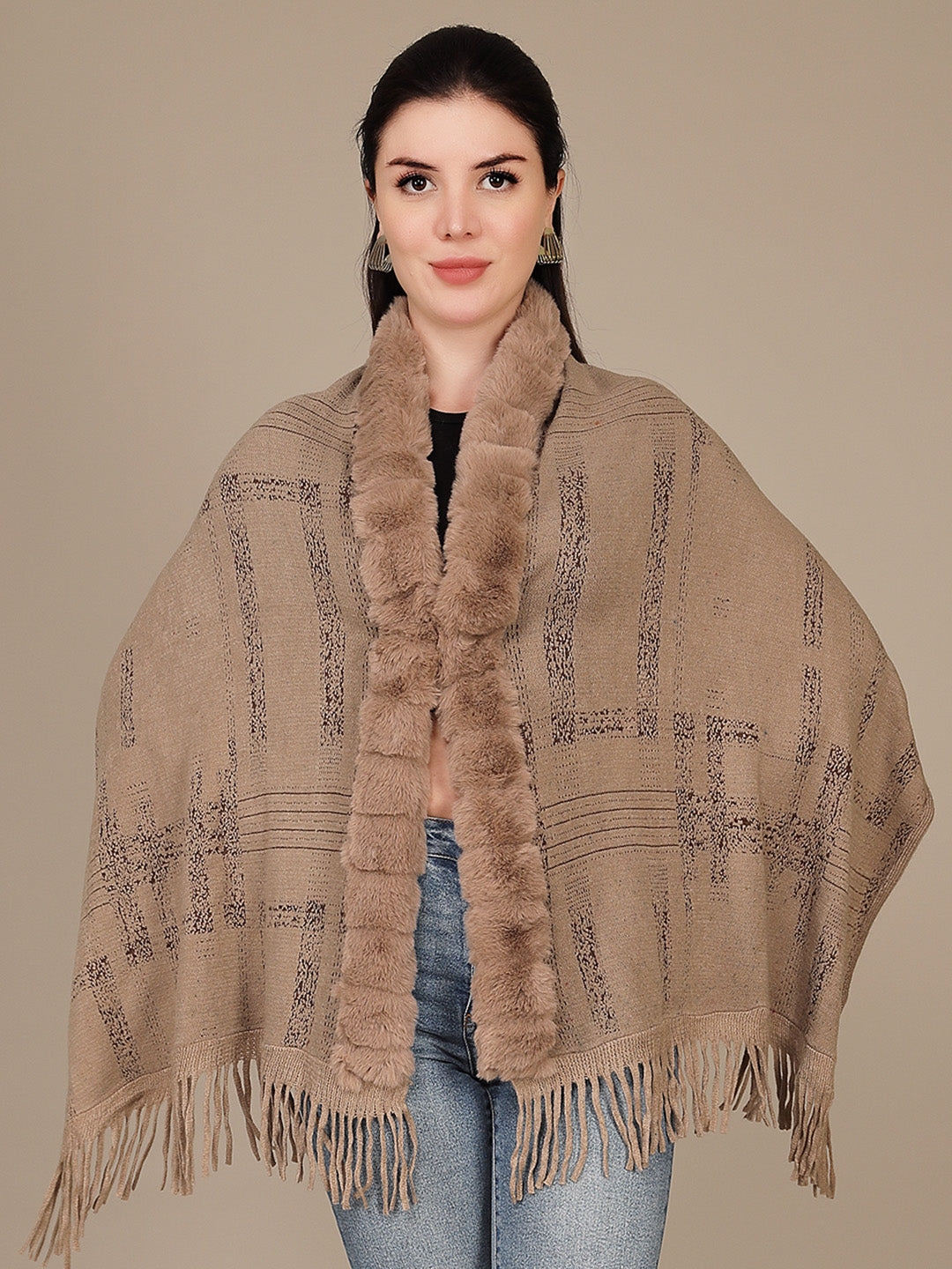Elegant Drape Shrug