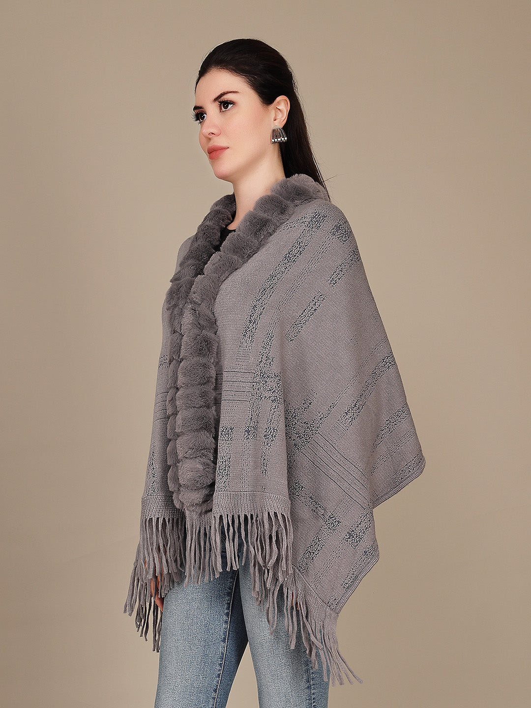 Elegant Drape Shrug