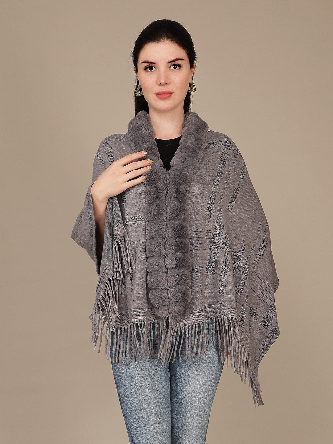 Elegant Drape Shrug