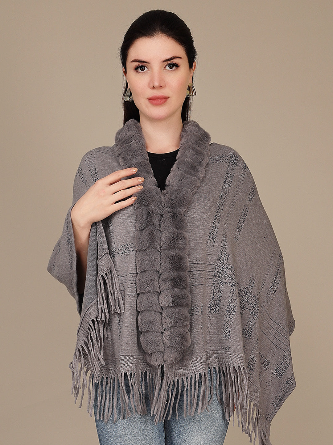 Elegant Drape Shrug