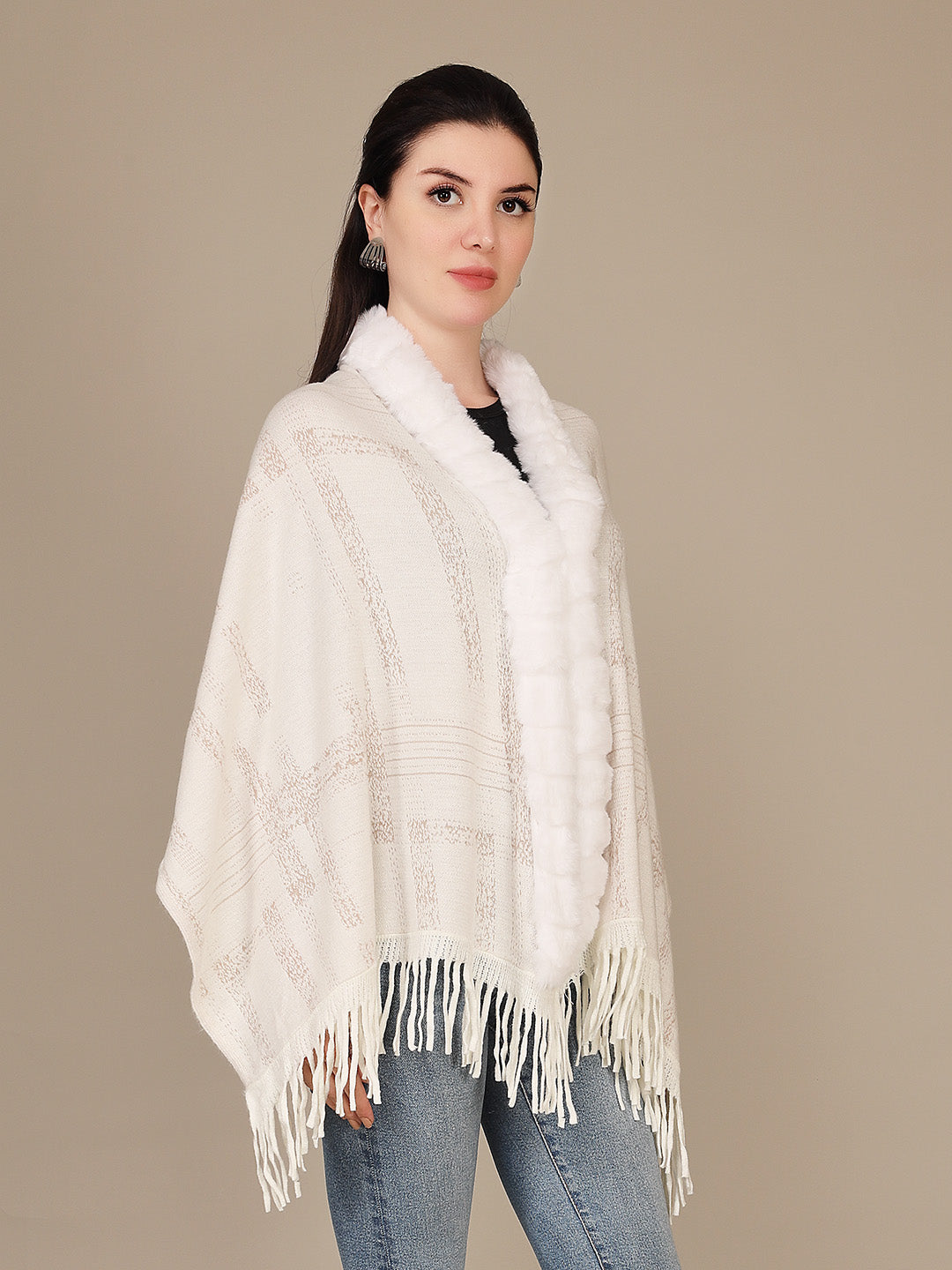Elegant Drape Shrug