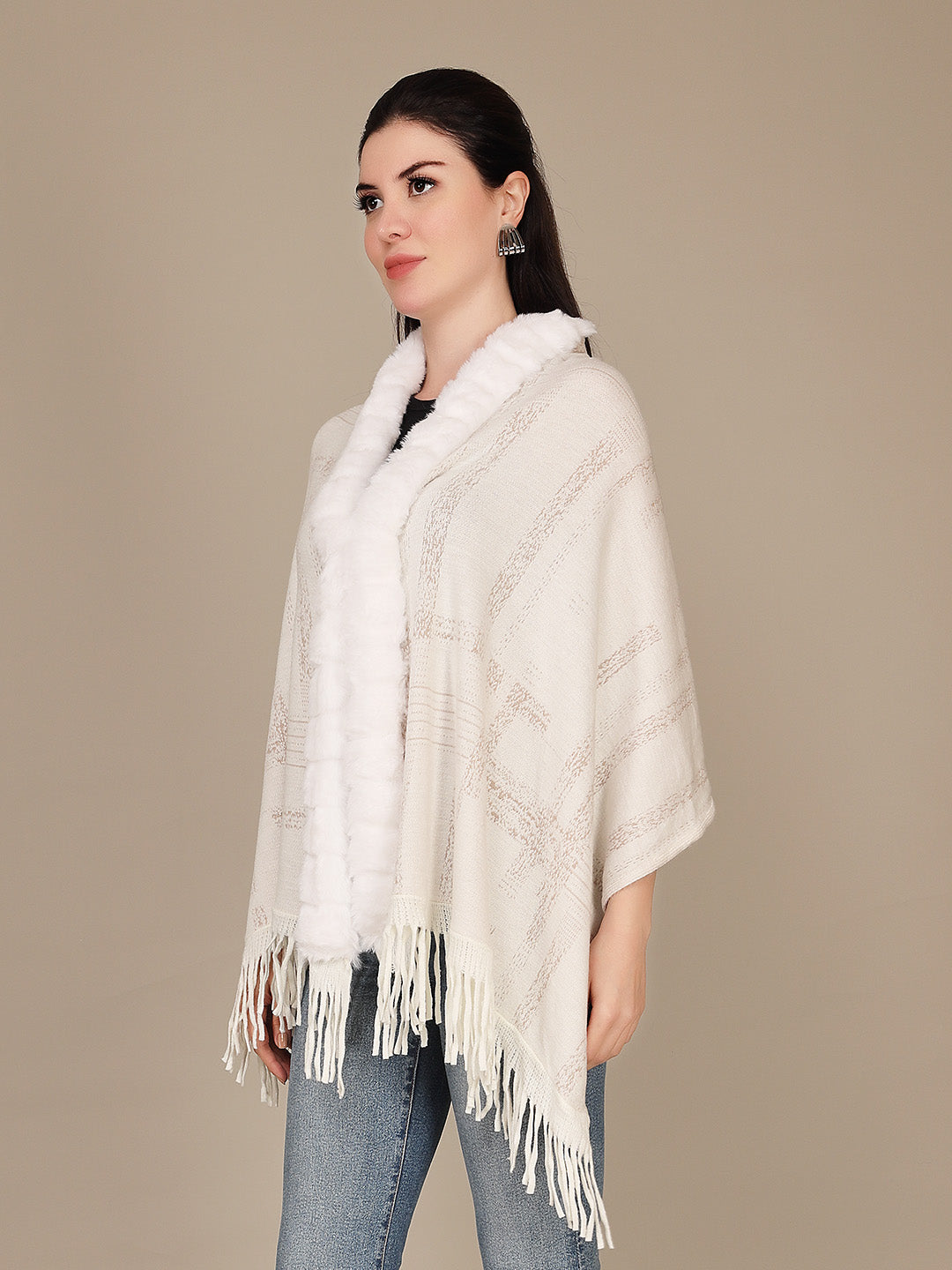 Elegant Drape Shrug