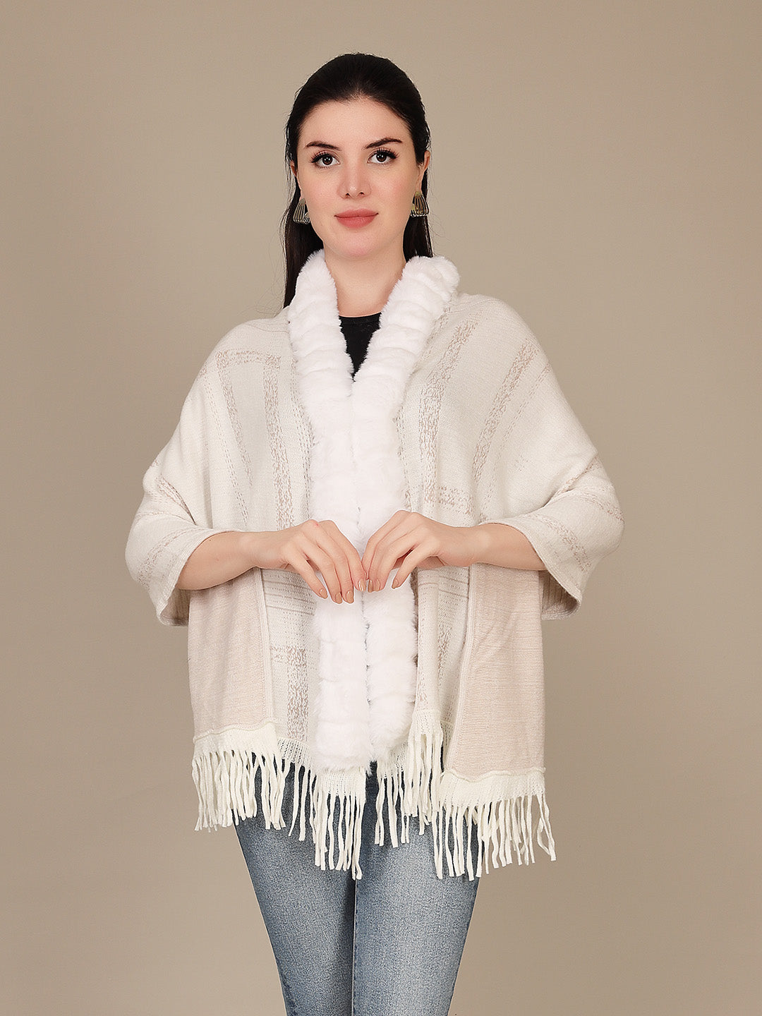 Elegant Drape Shrug