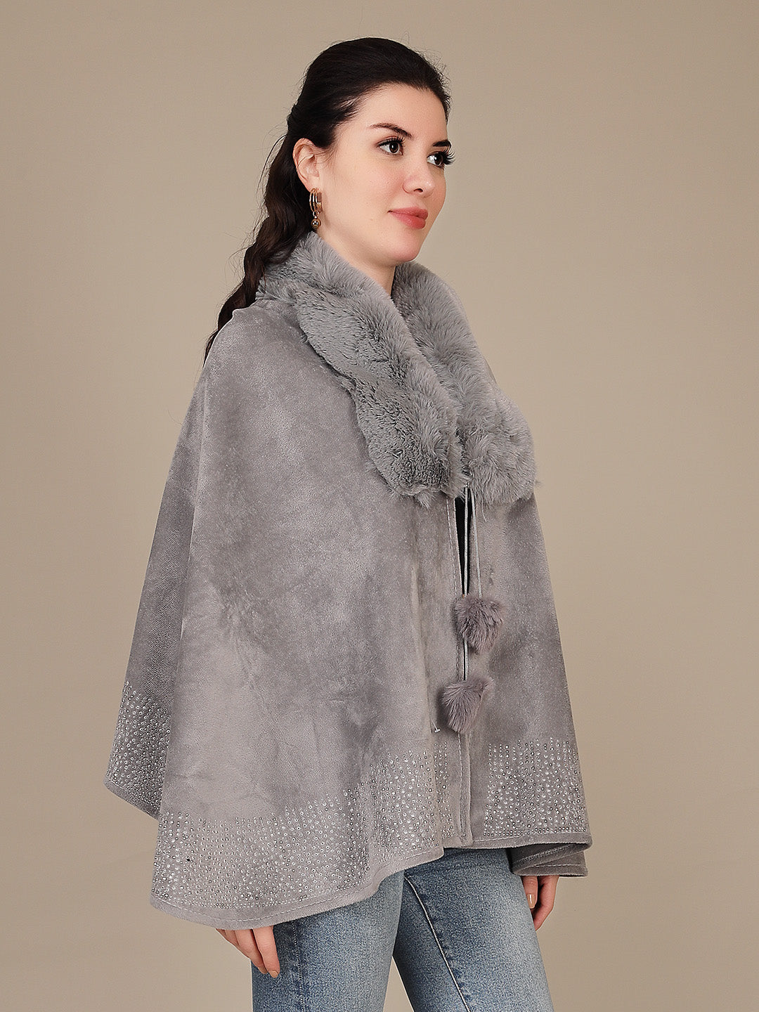 Elegant Drape Shrug