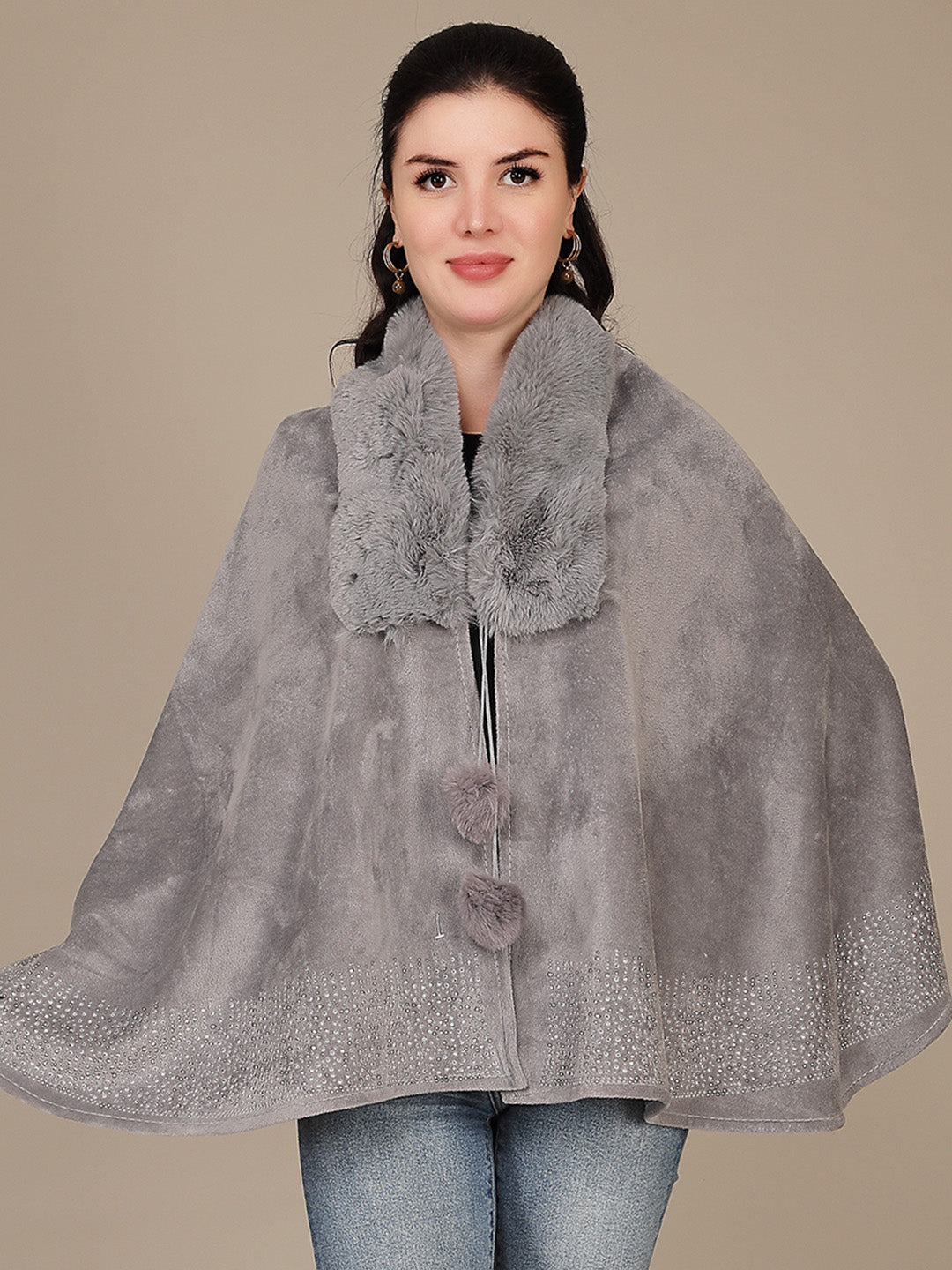 Elegant Drape Shrug