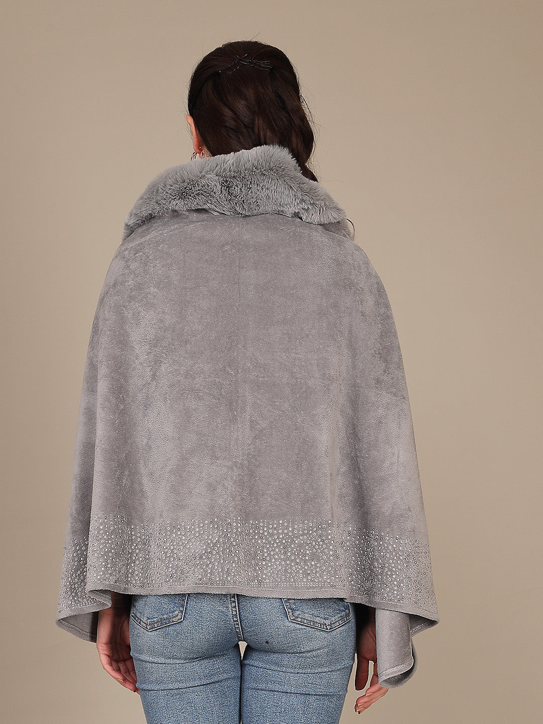 Elegant Drape Shrug