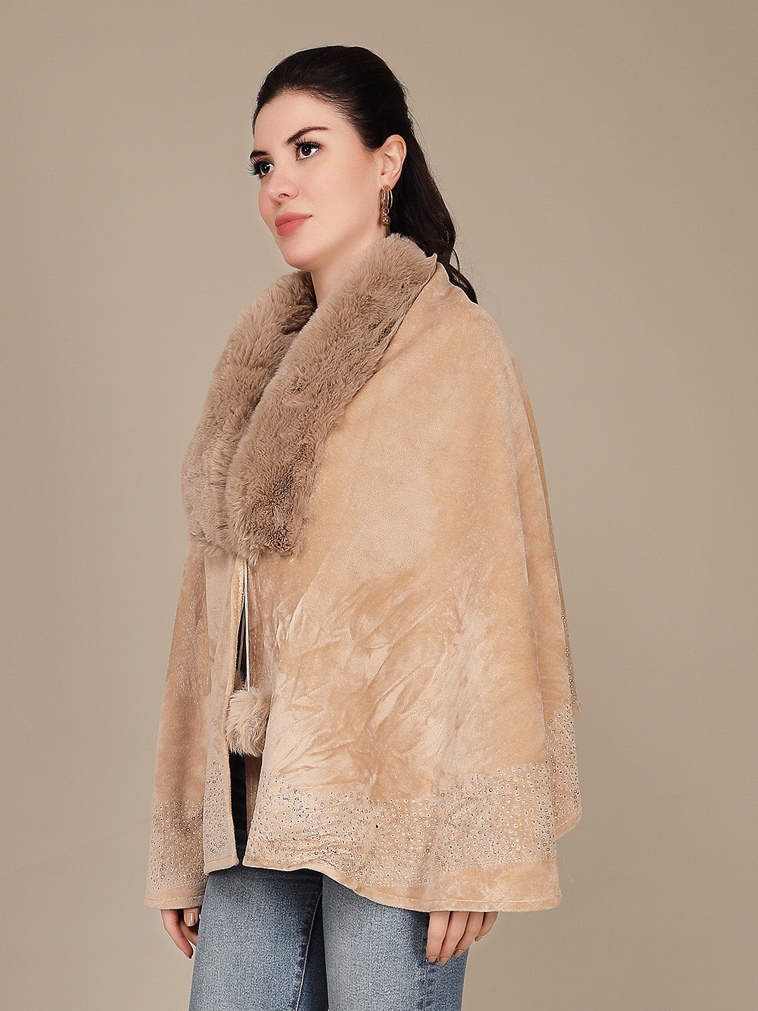 Elegant Drape Shrug