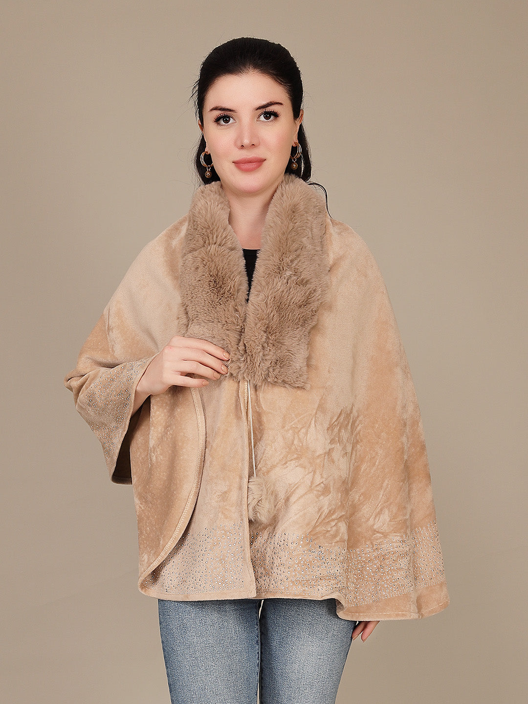 Elegant Drape Shrug