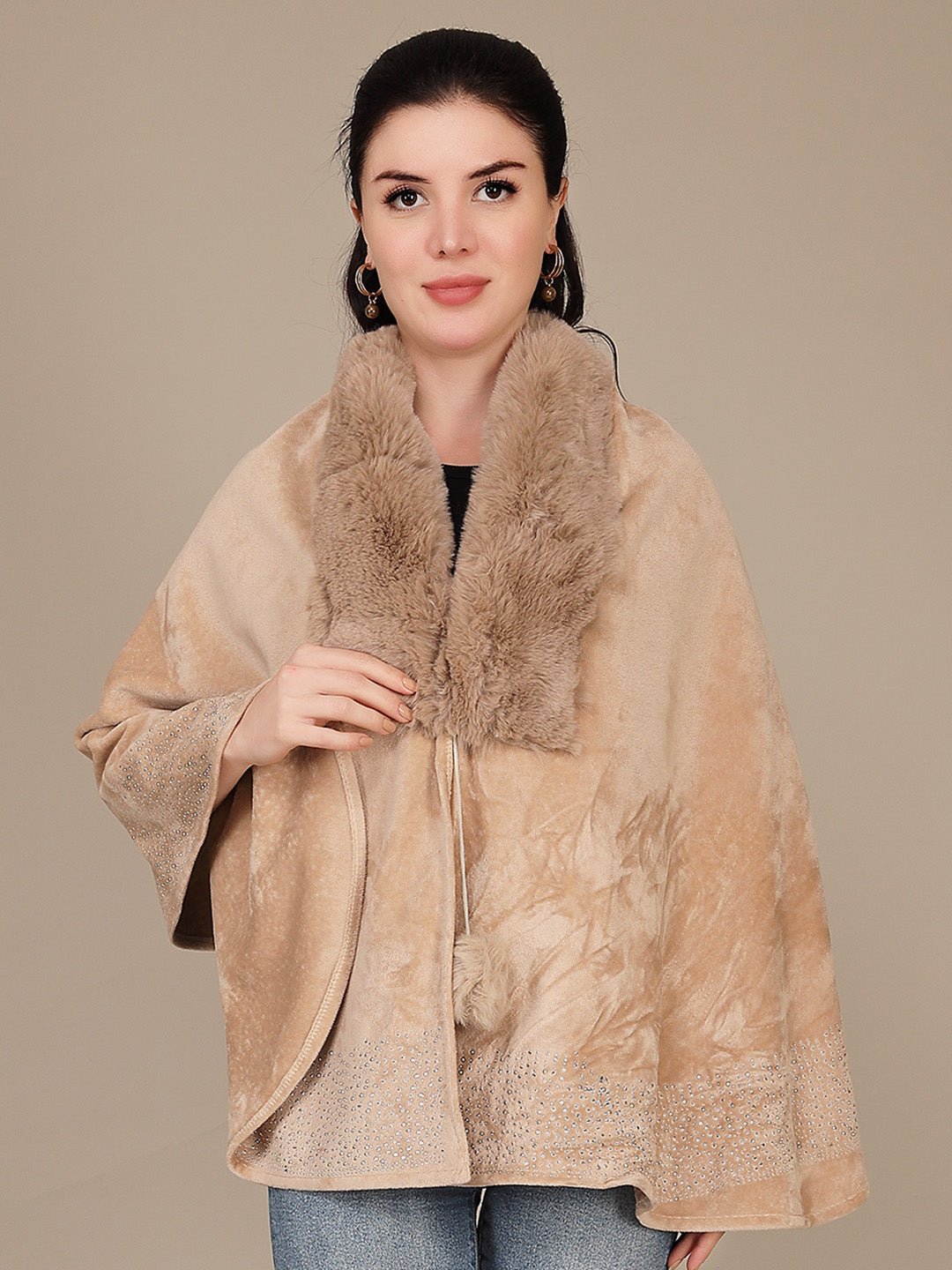 Elegant Drape Shrug