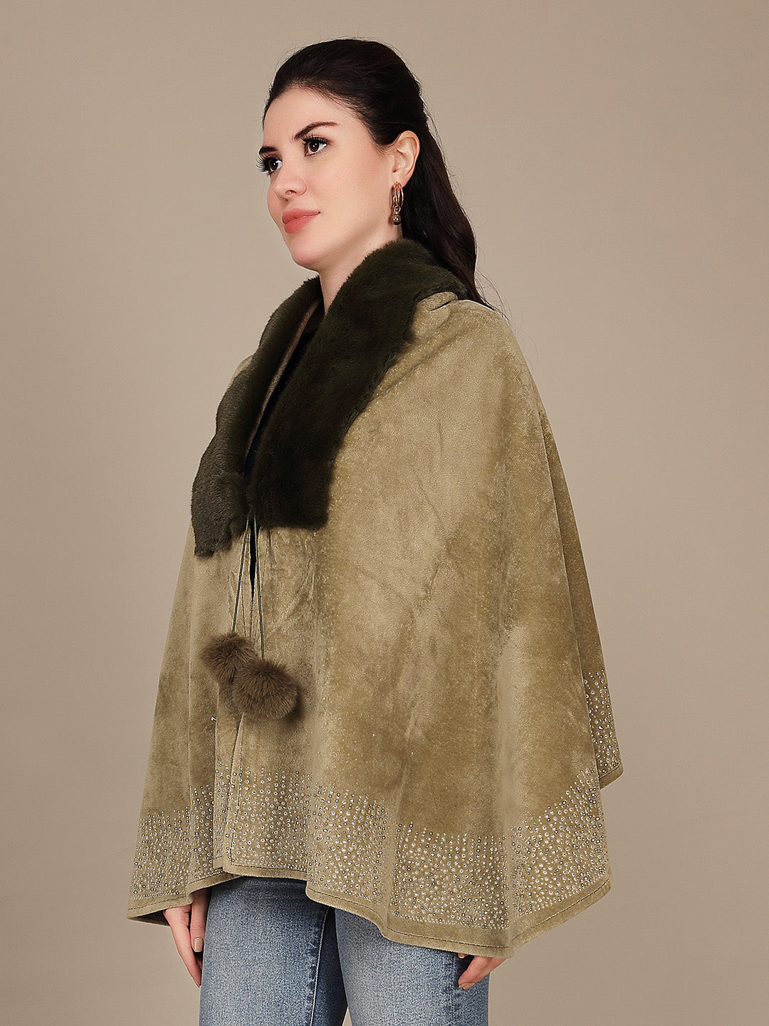Elegant Drape Shrug