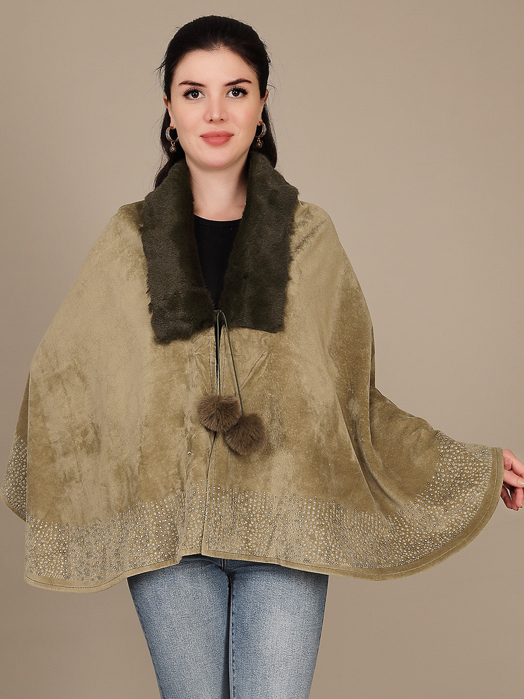 Elegant Drape Shrug