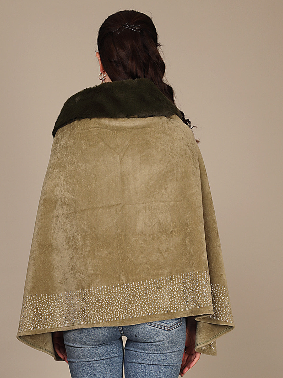 Elegant Drape Shrug