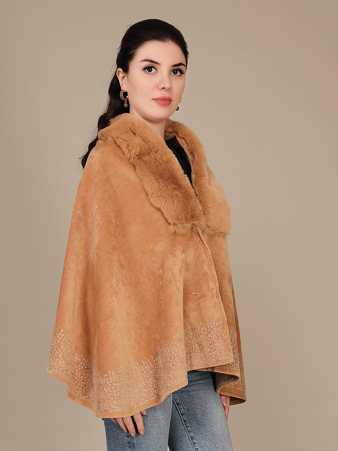 Elegant Drape Shrug
