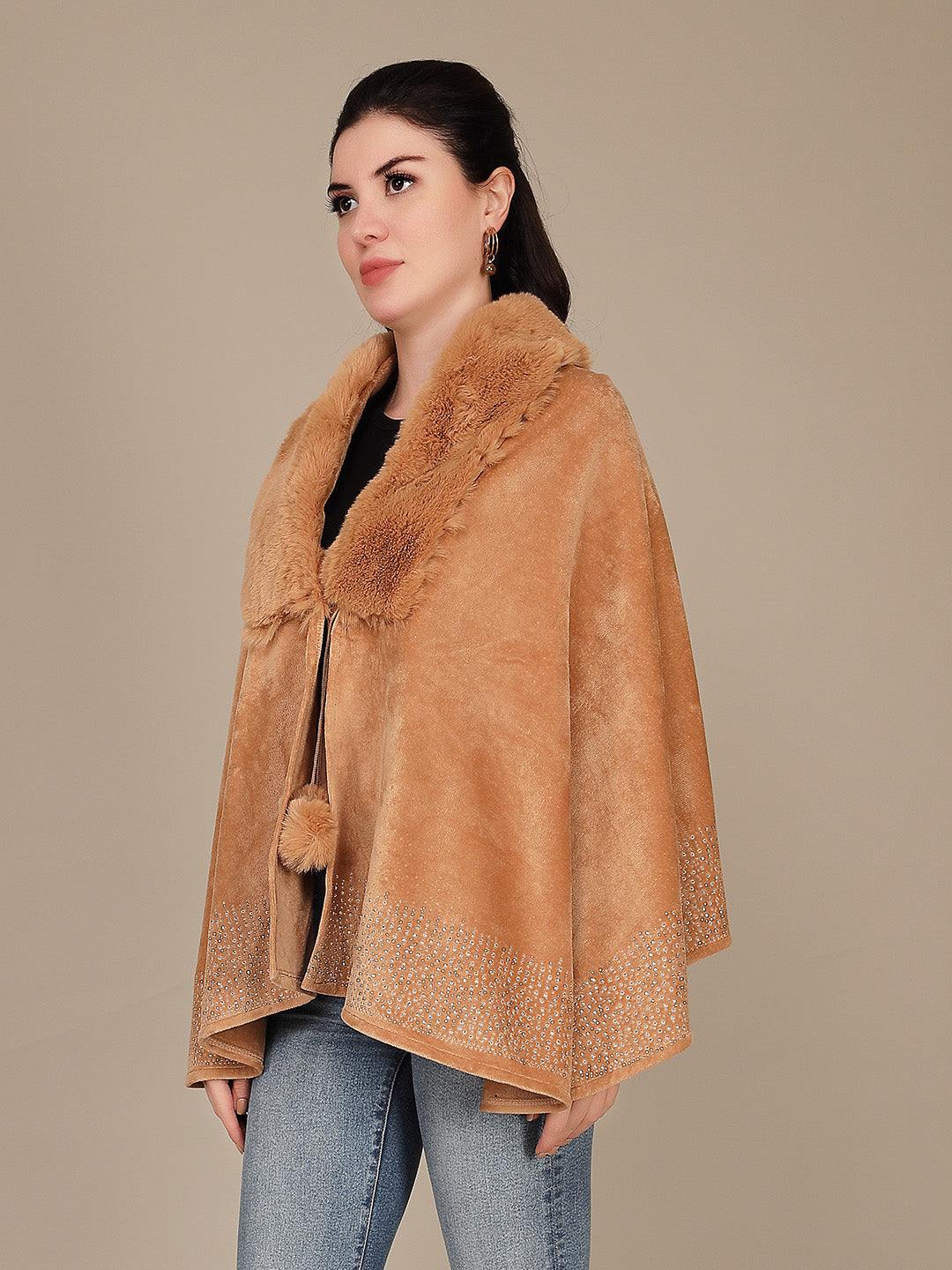Elegant Drape Shrug