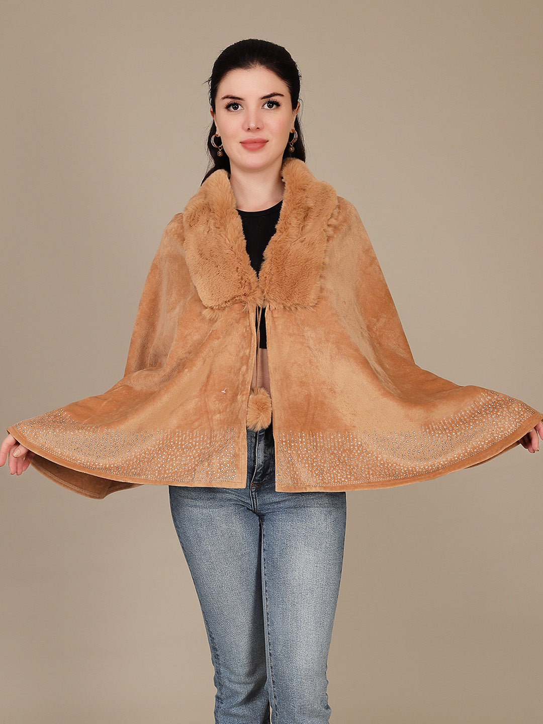 Elegant Drape Shrug