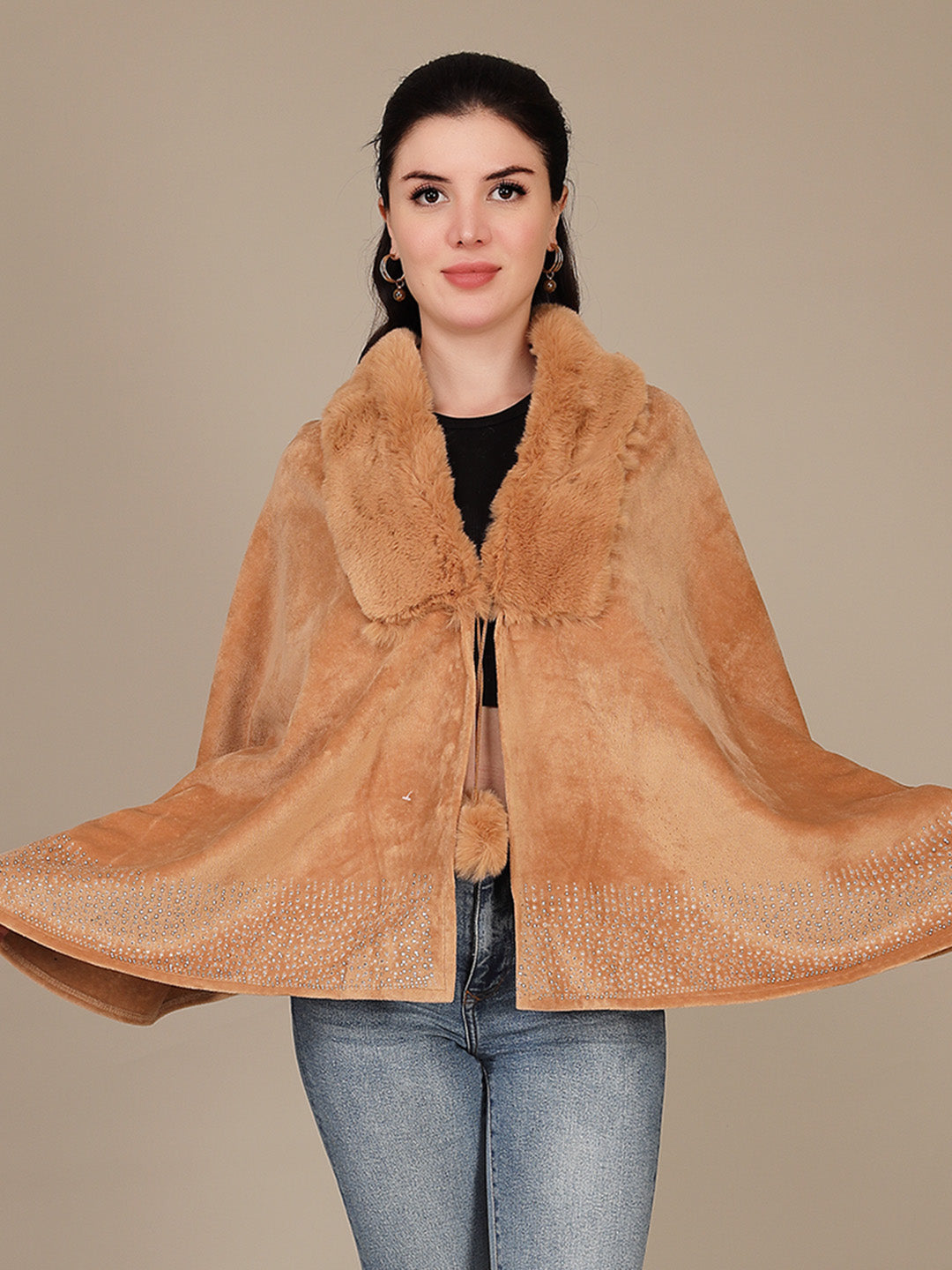 Elegant Drape Shrug