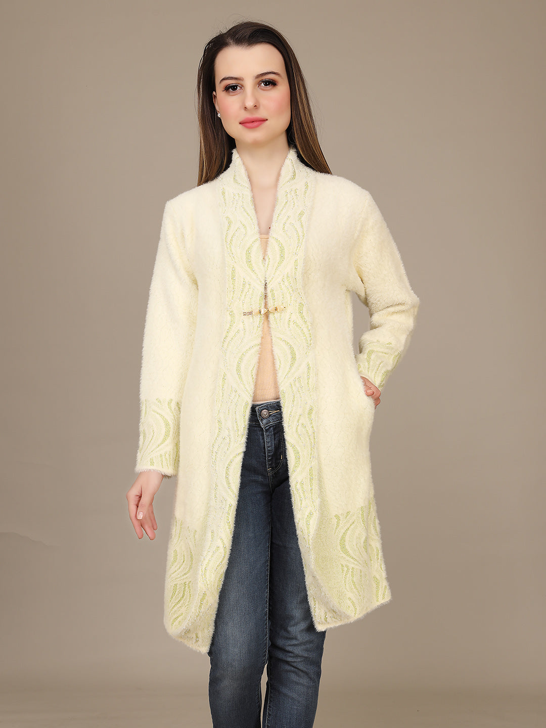Elegant Drape Shrug