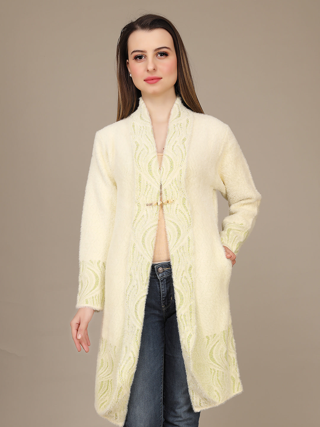 Elegant Drape Shrug