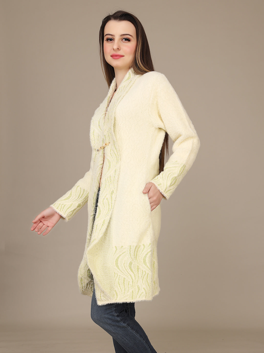 Elegant Drape Shrug